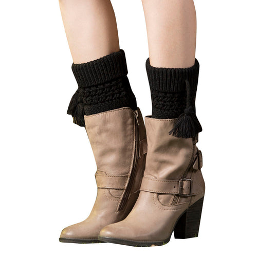 Women Leg Warmers Tassel Brief Paragraph Leg Warmers Socks Boot Cover Calentadores Piernas Mujer IMY66