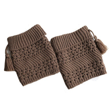 Women Leg Warmers Tassel Brief Paragraph Leg Warmers Socks Boot Cover Calentadores Piernas Mujer IMY66