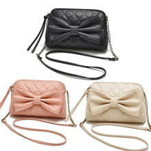 Women Bag Faux Leather Messenger Shoulder Bowknot Satchel Crossbody Tote Handbag Bolsas Feminina IMY66