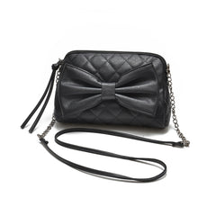 Women Bag Faux Leather Messenger Shoulder Bowknot Satchel Crossbody Tote Handbag Bolsas Feminina IMY66