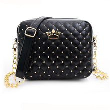 Women Bags Rivet Chain Shoulder Bag Leather Cross Messenger body Clutch Tote Satchel Wallets IMY66