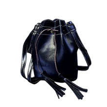 Women Bucket Bag Ladies Tassels PU Leather Handbag Shoulder Messenger Bag Purse Satchel bolsas feminina IMY66