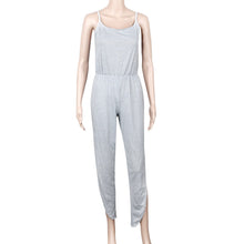 Women Casual Jumpsuits Summmer Sexy Sleeveless Spaghetti Strap Long Coveralls Playsuit macacao Feminino Overalls IMY66