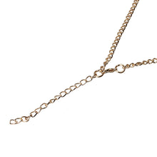 Women Chain Statement Necklace Gold IMY66
