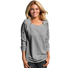 Women Double Zippers T-Shirts Sweatshirt Casual Long Sleeve T-Shirt Tops tee shirt femme camiseta mujer IMY66