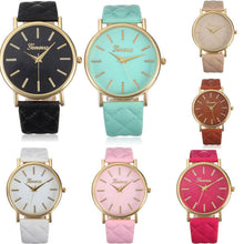 Women Dress Watch,Girls Casual Roman PU Leather Band Analog Quartz Wrist Watch Mujer Reloj Top Relogio IMY66