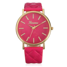Women Dress Watch,Girls Casual Roman PU Leather Band Analog Quartz Wrist Watch Mujer Reloj Top Relogio IMY66