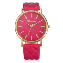 Women Dress Watch,Girls Casual Roman PU Leather Band Analog Quartz Wrist Watch Mujer Reloj Top Relogio IMY66