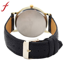 Women Girl Cartoon Elephant Pattern Faux Leather Band Analog Quartz Watch relogio feminino IMY66