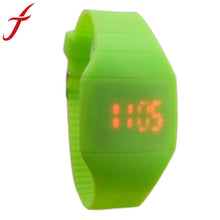 Women Girl Children The Jelly Ultra-Thin LED Soft Silicone s Digital Watch relogio feminino IMY66