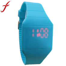 Women Girl Children The Jelly Ultra-Thin LED Soft Silicone s Digital Watch relogio feminino IMY66