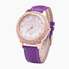Women Luxury Rhinestone Case Diamond Analog Leather Quartz Wrist Watch Watches relojes mujer IMY66