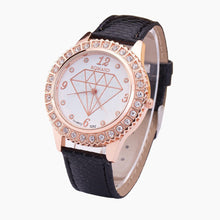 Women Luxury Rhinestone Case Diamond Analog Leather Quartz Wrist Watch Watches relojes mujer IMY66