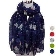 bufandas mujer Lady Womens Long Cute Bird Printted Shawl Soft Wraps Scarves For Women muslim hijab IMY66