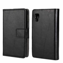 Fashione Magnetic PU Leather slot wallet Cover Case For LG Optimus L4 II E440 IMY66