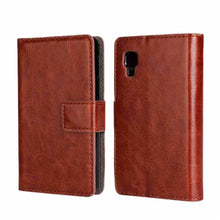 Fashione Magnetic PU Leather slot wallet Cover Case For LG Optimus L4 II E440 IMY66