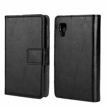 Fashione Magnetic PU Leather slot wallet Cover Case For LG Optimus L4 II E440 IMY66