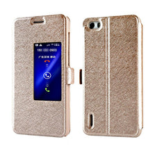 Flip Stand Magnetic Leather Cover Skin Case For Huawei Honor 6 IMY66