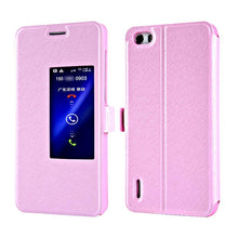 Flip Stand Magnetic Leather Cover Skin Case For Huawei Honor 6 IMY66