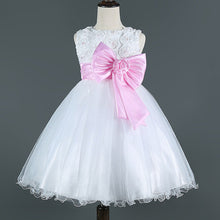 Flower Girl Dresses For Weddings Pageant White First Holy Lace Communion Dress Little Roddler Junior Child Bridesmaid IMY66