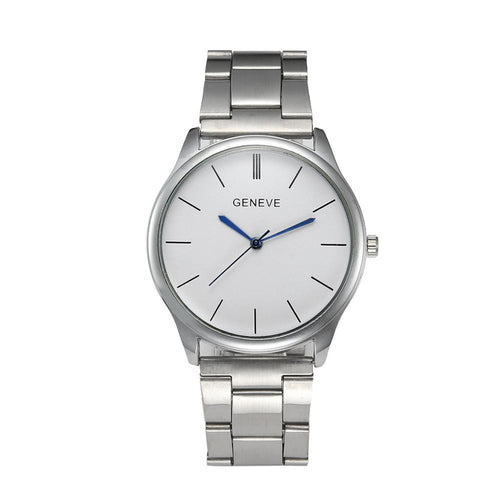 Full Stainless Steel Watch Women Luxury Dress Watches Geneva Analog Quartz Wrist Watch relogio feminino IMY66