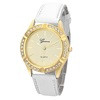 Geneva Dress Watches Women Casual Diamond PU Leather Quartz Wrist Watch relogio feminino reloj mujer Clock IMY66