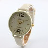Geneva Women Watches Ladies Casual Faux Leather Quartz Wrist Watch Clock Montre Femme relogios IMY66