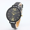 Geneva Women Watches Ladies Casual Faux Leather Quartz Wrist Watch Clock Montre Femme relogios IMY66