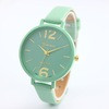 Geneva Women Watches Ladies Casual Faux Leather Quartz Wrist Watch Clock Montre Femme relogios IMY66