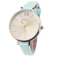 Geneva PU Leather Strap Watch Women Geneva Watch Ladies Watches Casual Quartz Watch Reloj Mujer Relogio Feminino IMY66