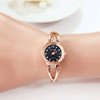 Gold Watches Women Luxury Dress Bracelet Watch Quartz Casual Rhinestone Wristwatch Clock Relogios Femininos IMY66