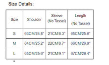 Harajuku Women Blouses Multicolor Geometric Tribal Print Tassel Hem Kimono Cardigan Designer blusas IMY66