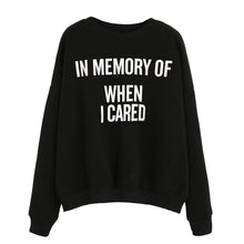Harajuku Women Sweatshirt Casual long Sleeve Blouse Letter Print Sweatshirt Pullovers Tops blusas Feminina IMY66
