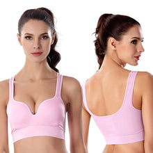 Absorb Sweat s Bra Fitness Seamless s Bra Stretch Women Padded Top Vest IMY66