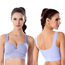 Absorb Sweat s Bra Fitness Seamless s Bra Stretch Women Padded Top Vest IMY66