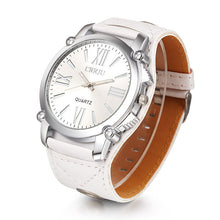 Leather Watch Women Ladies Dress Quartz Wristwatches Roman Numerals Watches IMY66