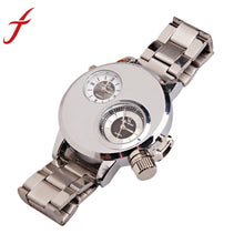 Top Mens Stainless Luxury Date Military Quartz Wrist Watch Relogio Male Reloj IMY66