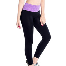 High Waist Women Cropped Pants Elastic Wicking Force Exercise Female s Fitness Trousers Slim Leggings IMY66