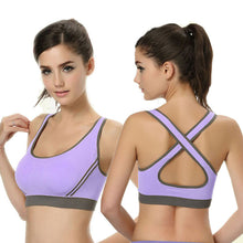 ! 11 Colors Women Crop tops Racerback Padded Top Vest Fitness s Yo-ga Bra Stretch Crop tops IMY66