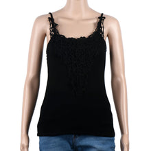 Style Women Slim Vest Casual Sleeveless O-Neck Lace Floral Tank Tops Fitness Tops IMY66