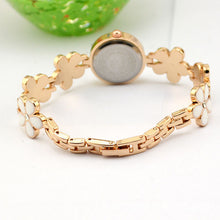 Hot&New! Daisies Flower Women Watch Rose Gold Bracelet Wrist Watch Women Girl Dress Clocks IMY66
