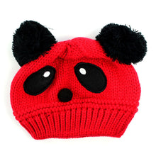Lovely Cute Baby Kids Girls Boys Animal Panda Stretchy Panda Warm Cap Hat Beanie Cap For Children IMY66