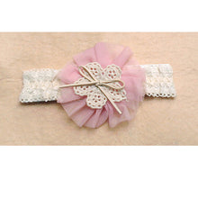 Baby Girls Kids Infant Princess Headband Flower Hairband Lace Bow Hairdress Headwear Headband Hairband Ribbon IMY66