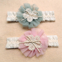 Baby Girls Kids Infant Princess Headband Flower Hairband Lace Bow Hairdress Headwear Headband Hairband Ribbon IMY66