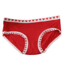 Women Girls Sweet Heart Bamboo Fiber Underwear Briefs Women Sexy Seamless Panties Colorful IMY66