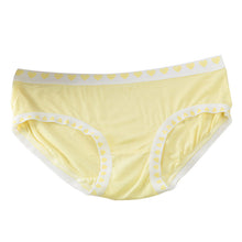 Women Girls Sweet Heart Bamboo Fiber Underwear Briefs Women Sexy Seamless Panties Colorful IMY66