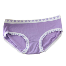 Women Girls Sweet Heart Bamboo Fiber Underwear Briefs Women Sexy Seamless Panties Colorful IMY66