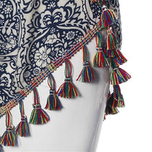 High Waist Shorts Tassel Shorts Floral Printed Beach Holiday Shorts Women Elastic Waist Short Feminino IMY66