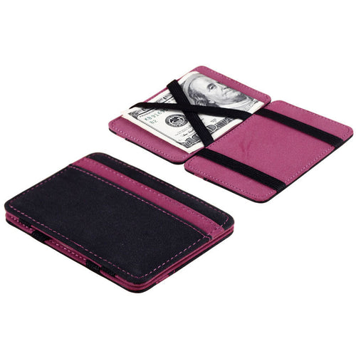 Mini Neutral Grind Magic Bifold Leather Wallet Card Holder Wallet Purse IMY66