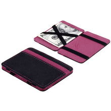 Mini Neutral Grind Magic Bifold Leather Wallet Card Holder Wallet Purse IMY66